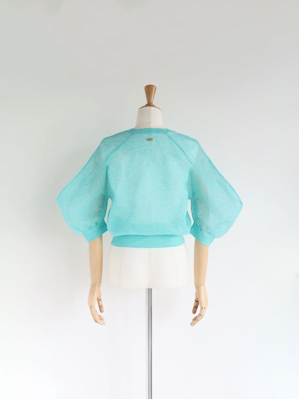 St.cecilia シアーリネンニット