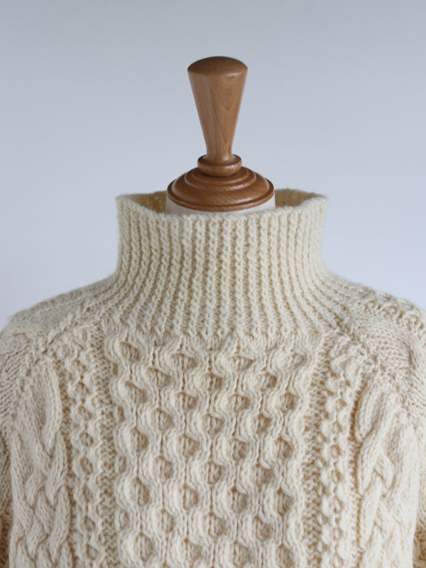 Reborn ヴィンテージペプラムニット《Ruby》