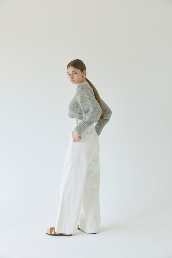 St.cecilia 2WAYコットンカーディガン