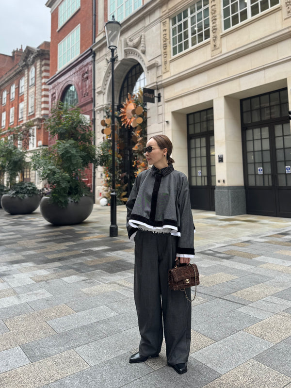 St.cecilia フレアジーンジャケット