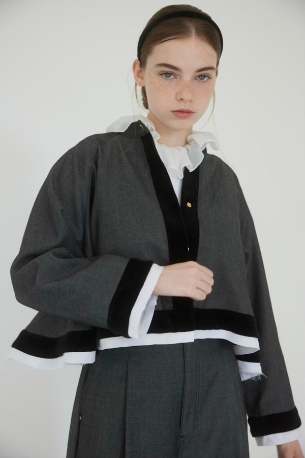 St.cecilia フレアジーンジャケット