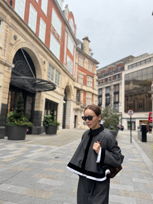 St.cecilia フレアジーンジャケット