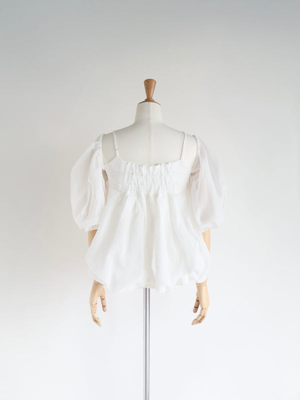 St.cecilia シャボンブラウス