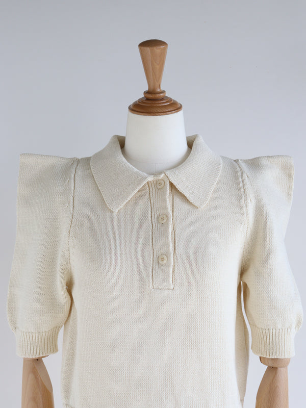 St.cecilia TSUNOポロニット