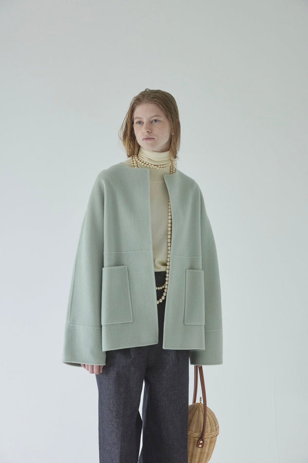 【予約】⚠️通常商品と同梱不可⚠️ St.cecilia リバーウールコート