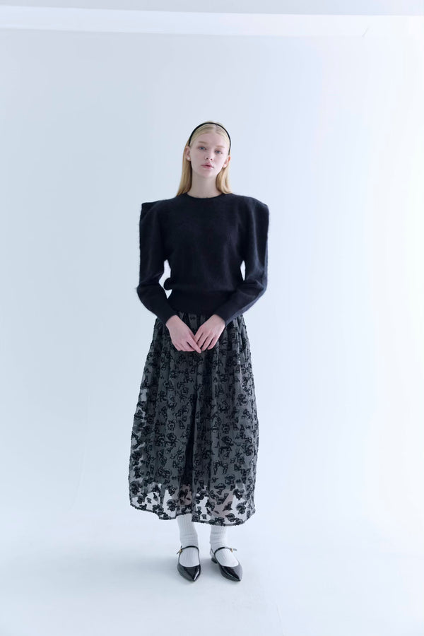 St.cecilia BLACK LINE フィオレスカート