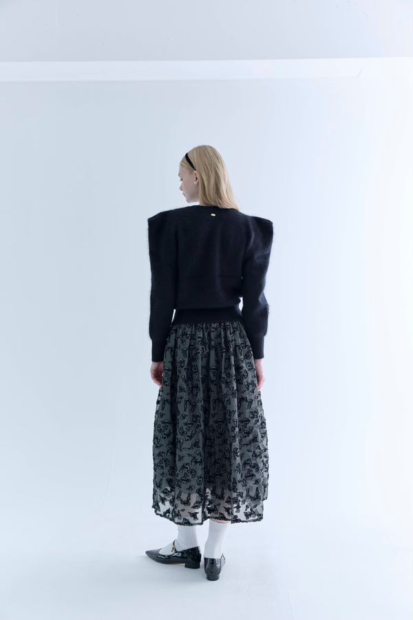St.cecilia BLACK LINE フィオレスカート