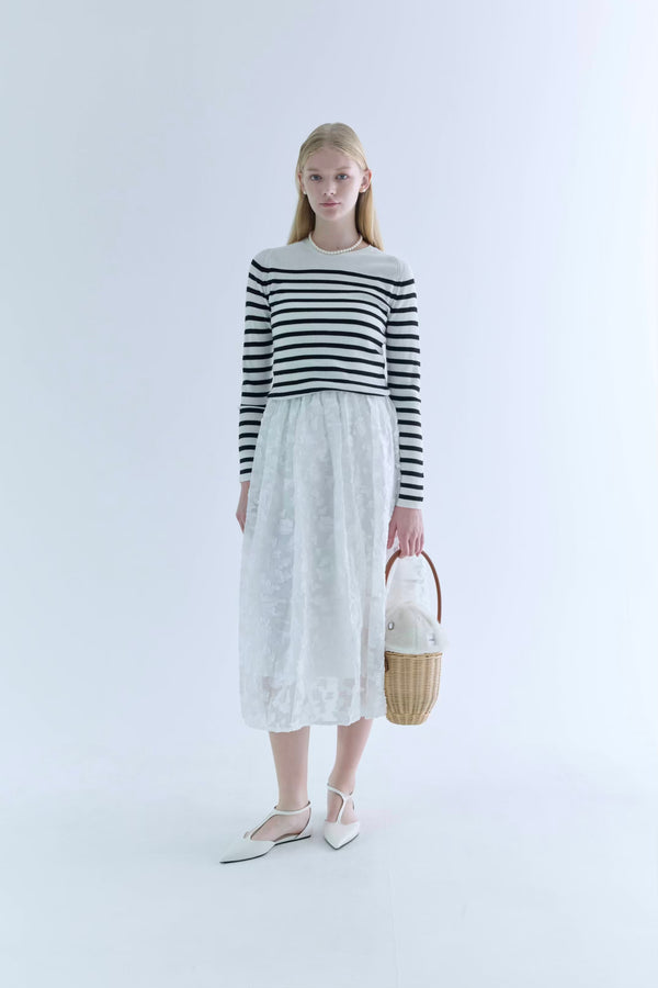St.cecilia BLACK LINE フィオレスカート