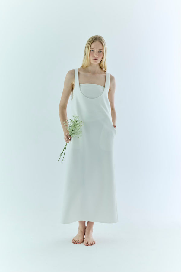 St.cecilia ムースワンピース