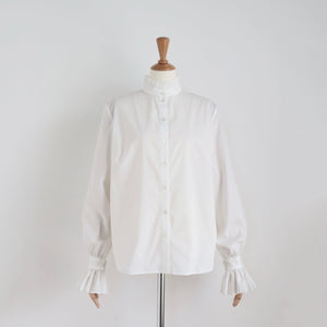 【予約】St.cecilia レタスBLOUSE