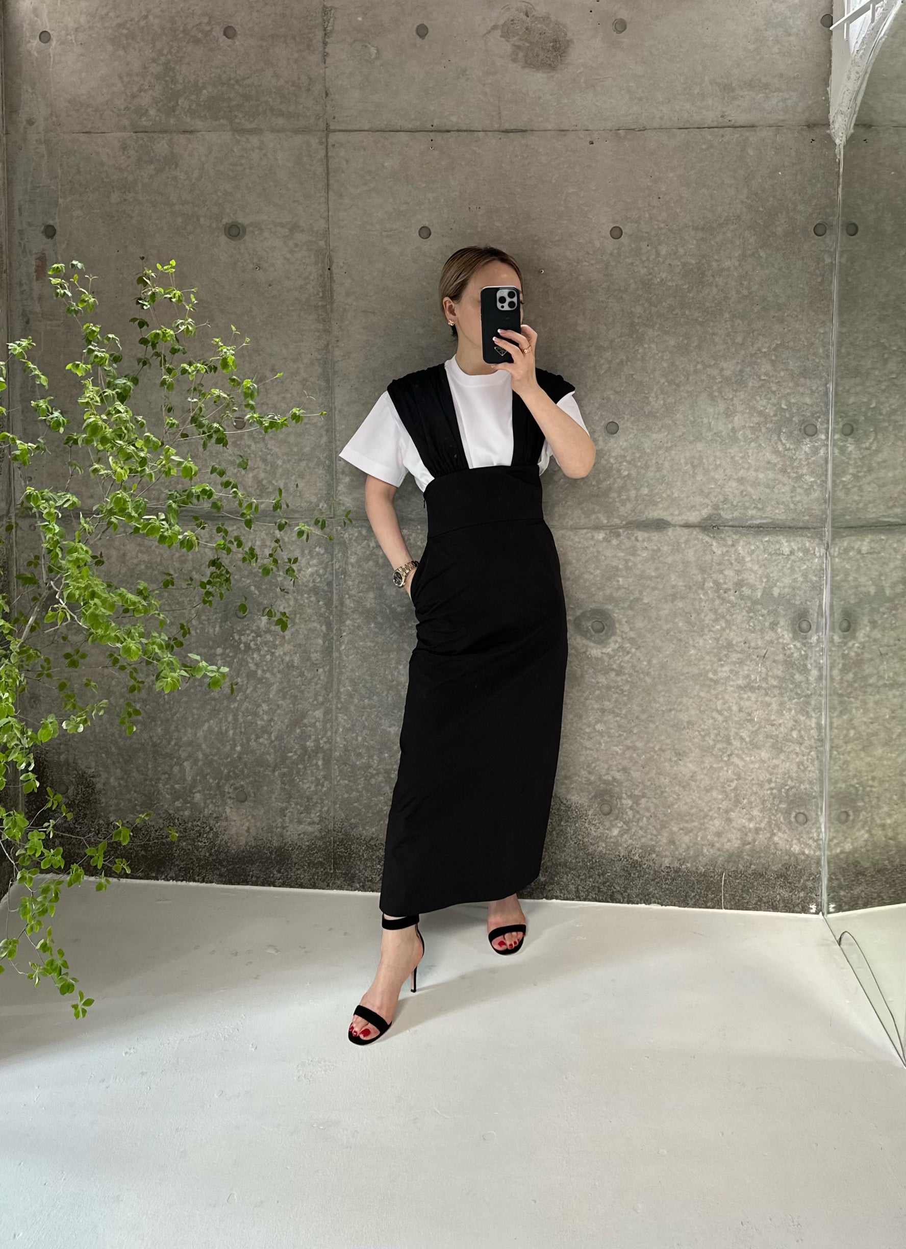 St.cecilia girlish ガーリッシュ タキシードワンピ サイズS St.cecilia girlish ガーリッシュ タキシードワンピ サイズS