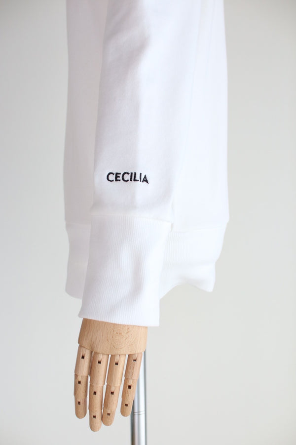 St.cecilia パフスリーブスウェット NEW COLOR
