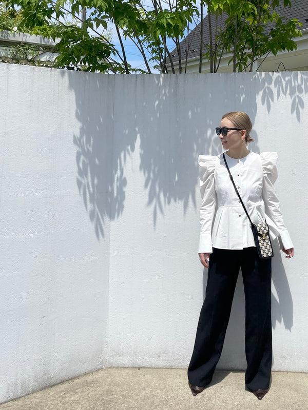 girlish st.cecilia クリオネブラウス ブラック 36 新品