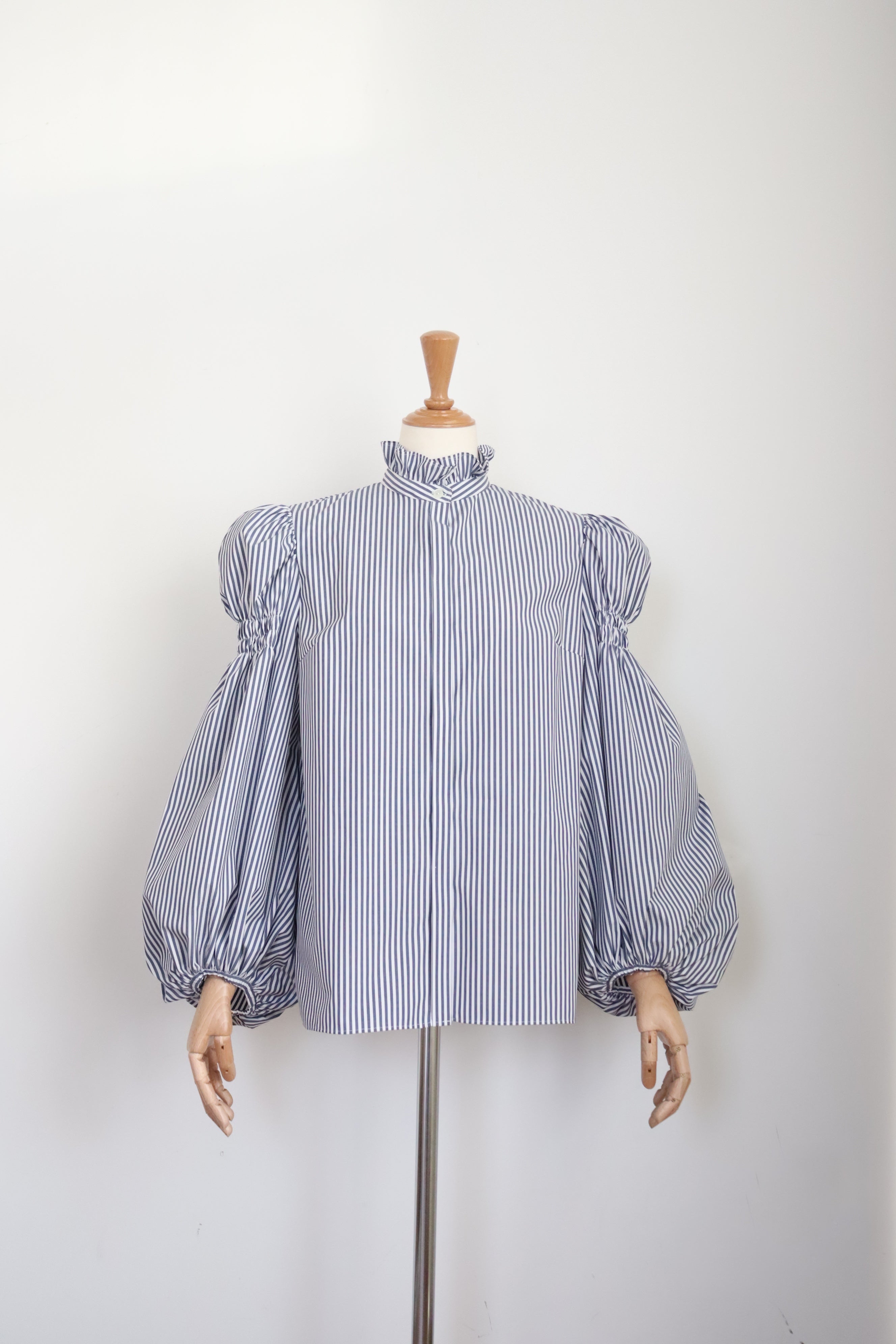 St.Cecilia Diana Blouse ストライプ-