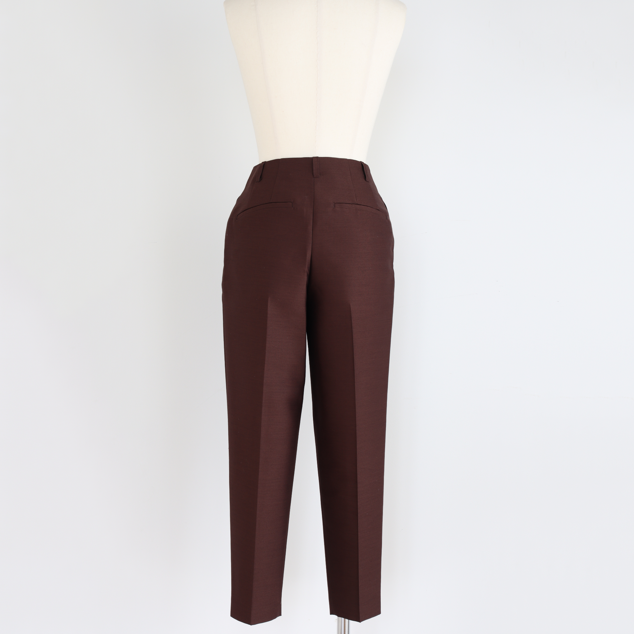 St.cecilia SILK WOOL PANTS – Girlish