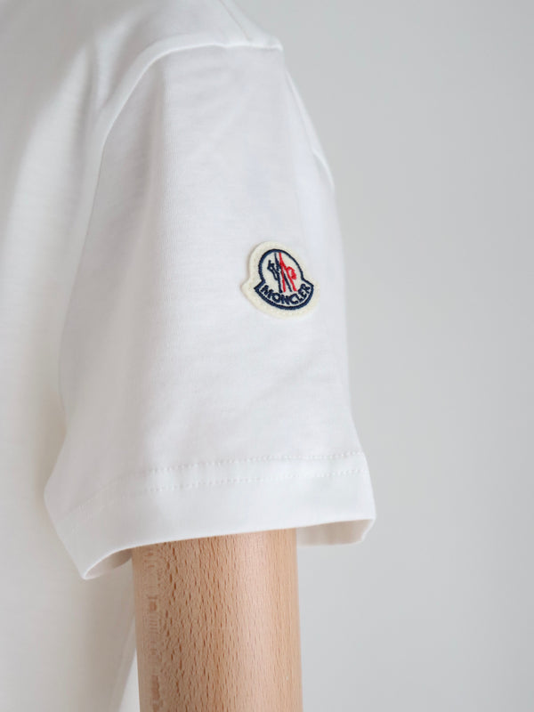 MONCLER ジャガードニットロゴTシャツ